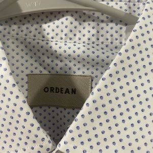 Ordean mens 100% cotton shirt neck size 15
